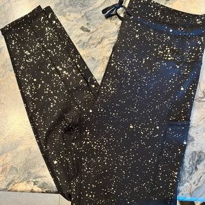 NWOT - Black Stay Gold Pocket Drawstring Luxe 28" size 12